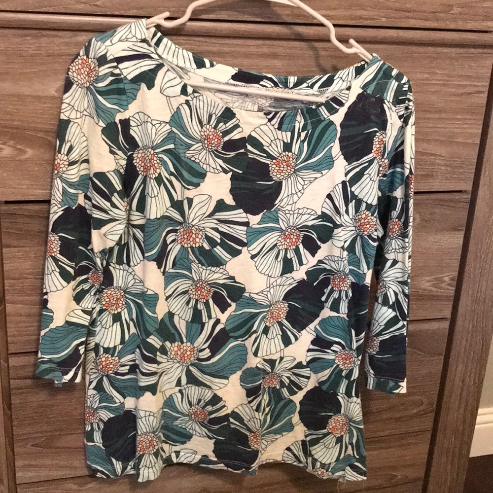 LOFT Outlet boatneck tee